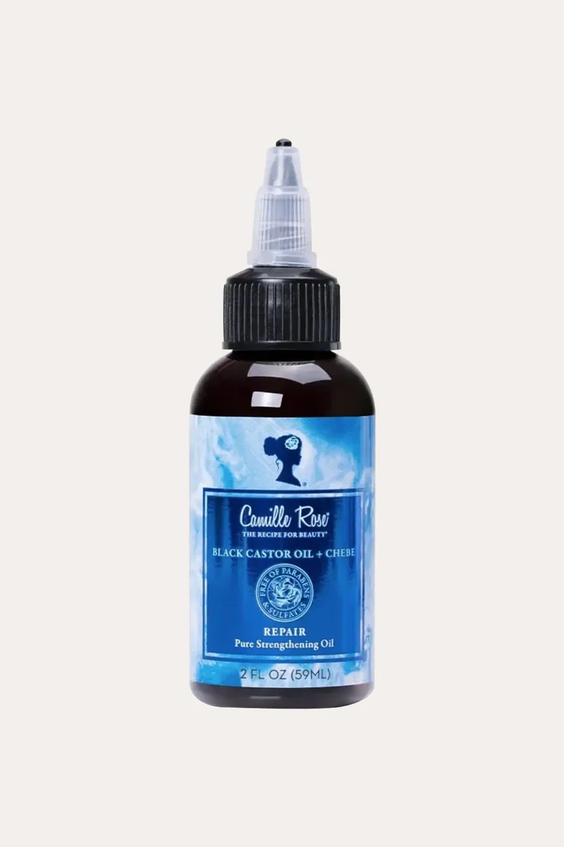 CAMILLE ROSE BLACK CASTOR OIL + CHEBE OIL 2oz