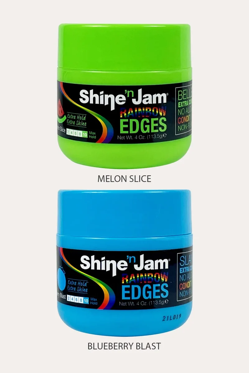 AMPRO PRO STYLE SHINE'N JAM RAINBOW EDGES CONDITIONING GEL 4oz