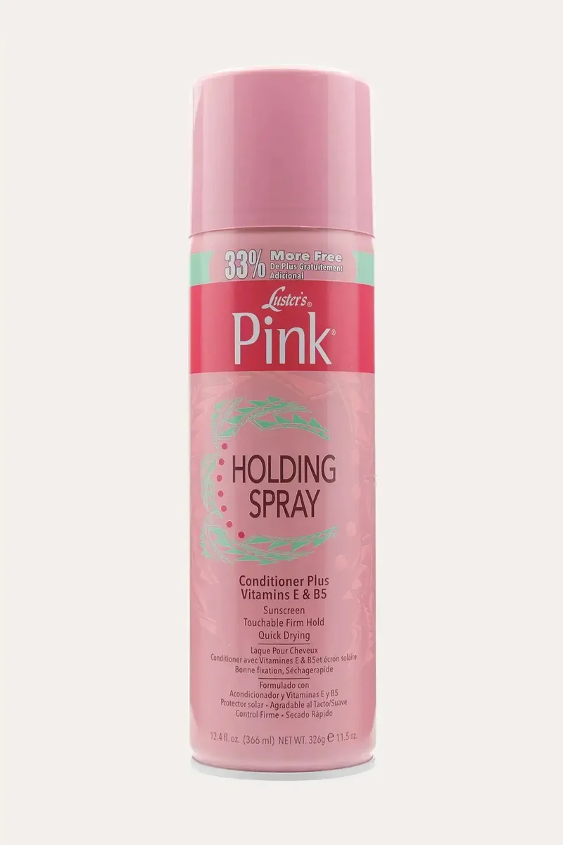 LUSTER'S PINK HOLDING SPRAY 12.4oz - FIRM HOLD HAIR SPRAY
