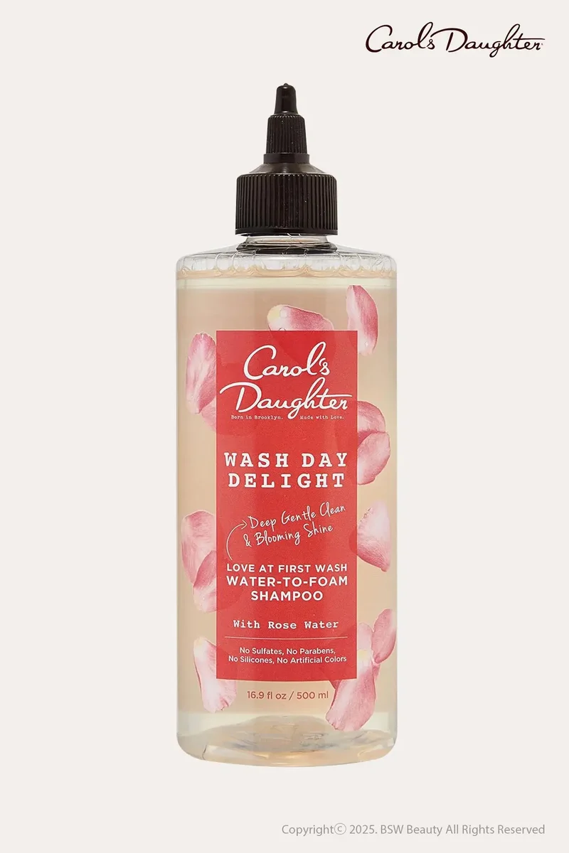 CAROLS DAUGHTER WASH DAY DELIGHT SULFATE FREE SHAMPOO WITH ROSE WATER 16.9oz