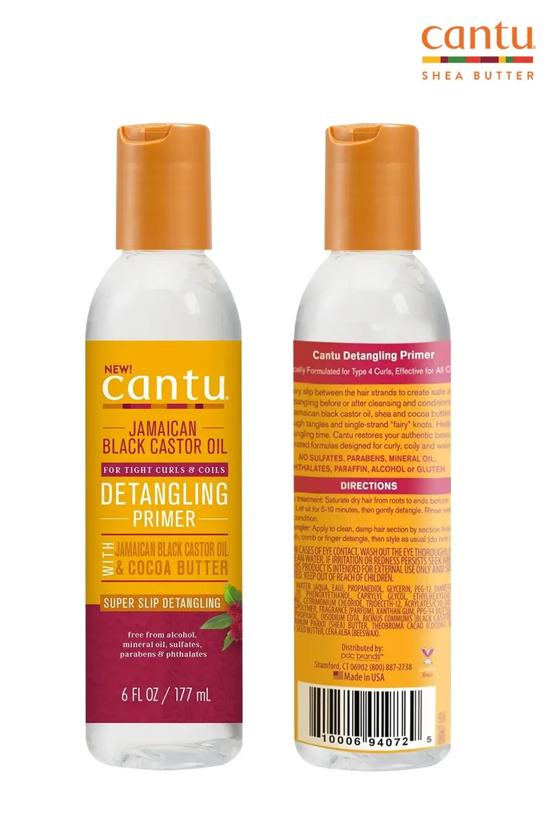 CANTU JAMAICAN BLACK CASTOR OIL DETANGLING PRIMER 6oz