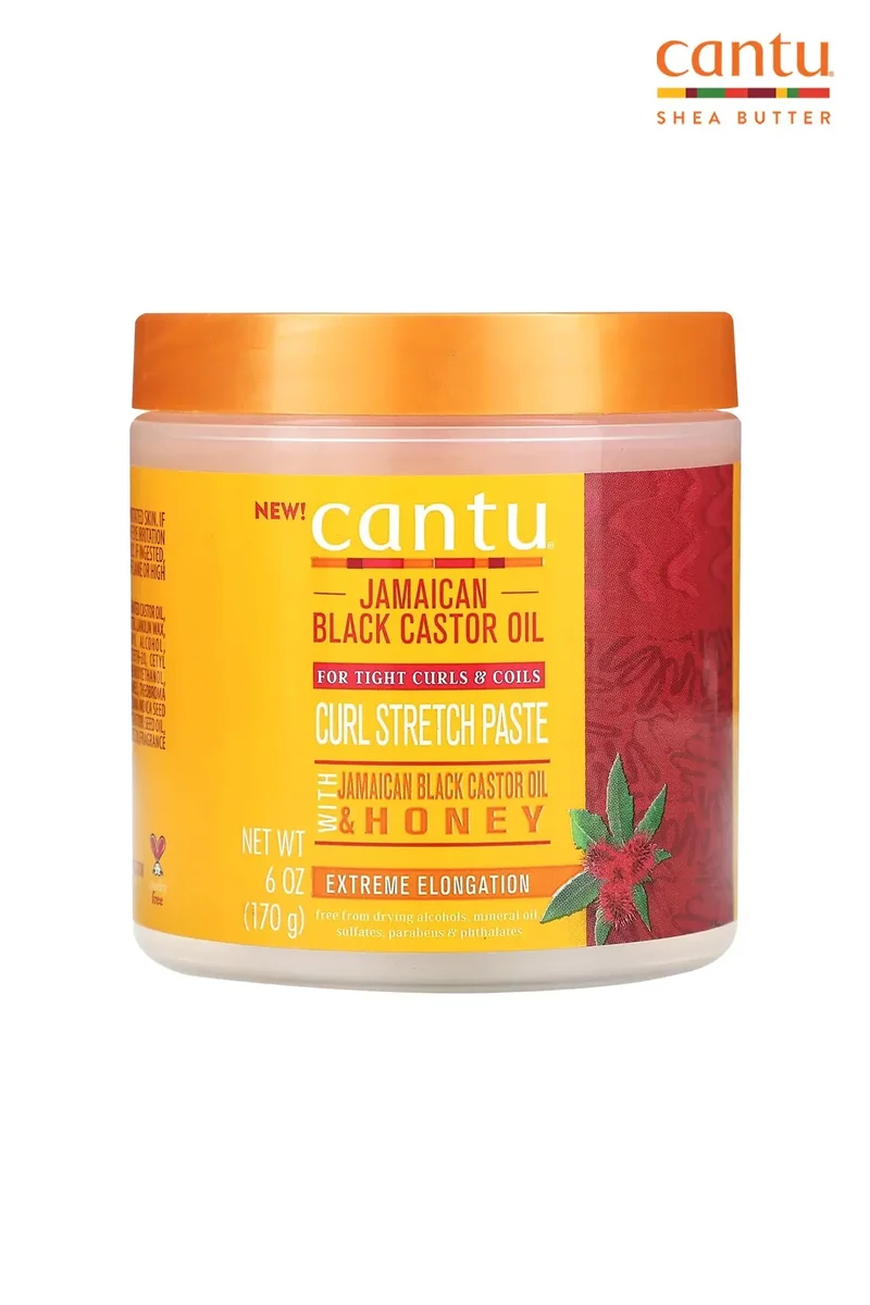 CANTU JAMAICAN BLACK CASTOR OIL CURL STRETCH PASTE 6oz | Curl Paste