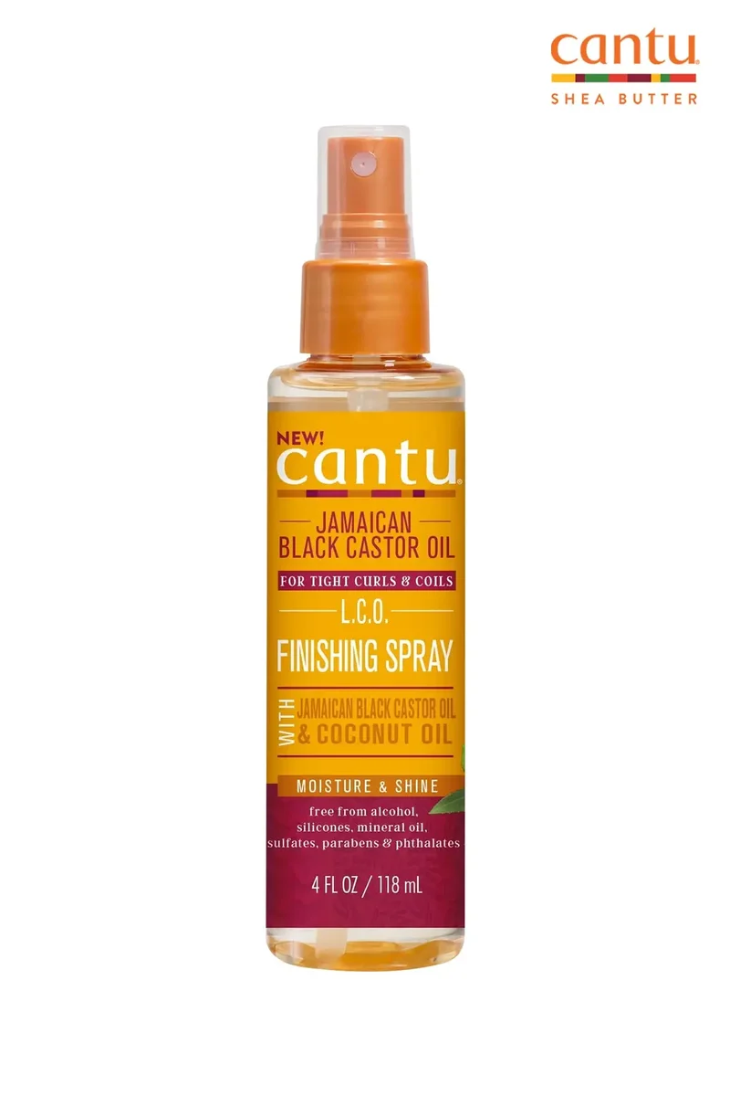 CANTU JAMAICAN BLACK CASTOR OIL FINISHING SPRAY 4oz