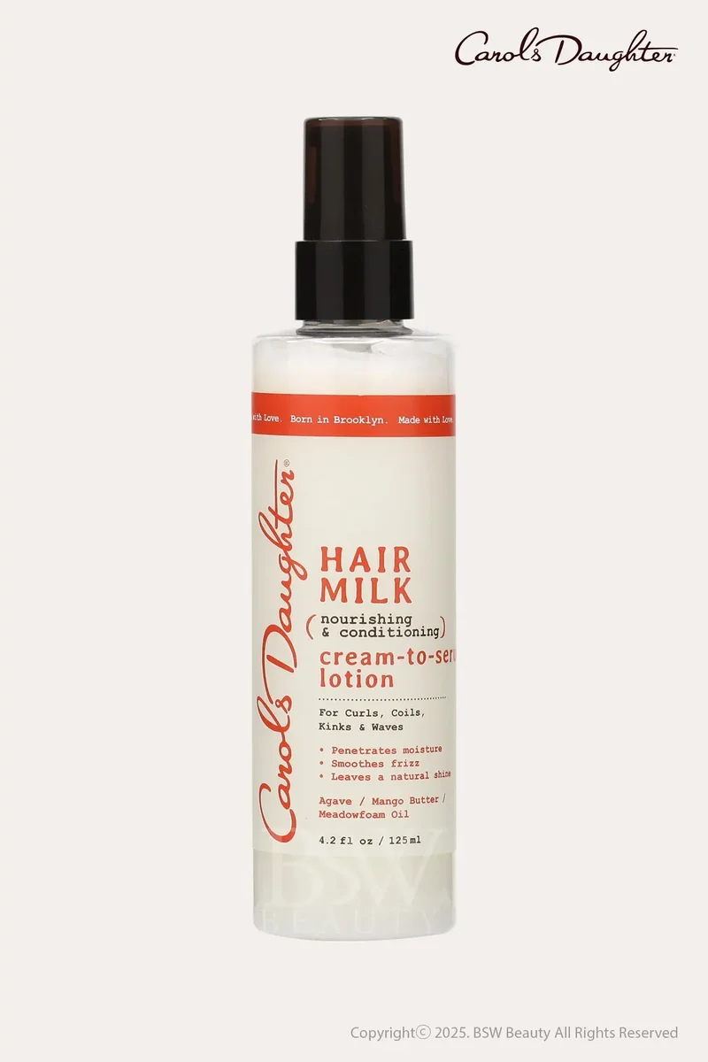 CAROLS DAUGHTER HAIR MILK NOURISHING & CONDITIONING CREAM-TO-SERUM HAIR LOTION 4.2oz
