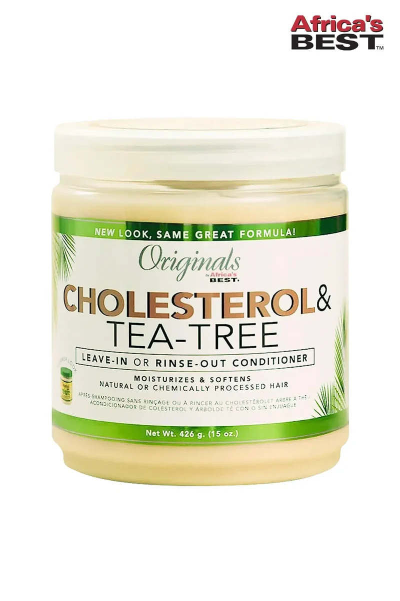 AFRICA'S BEST ORIGINALS CHOLESTEROL TEA TREE OIL 15oz