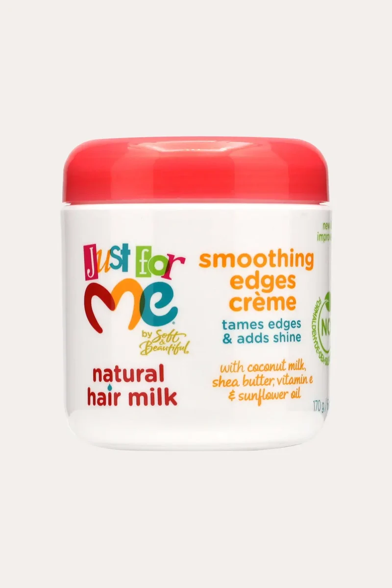 JUST FOR ME NATURAL HAIR MILK SMOOTHING EDGES CREME FOR KIDS 6oz