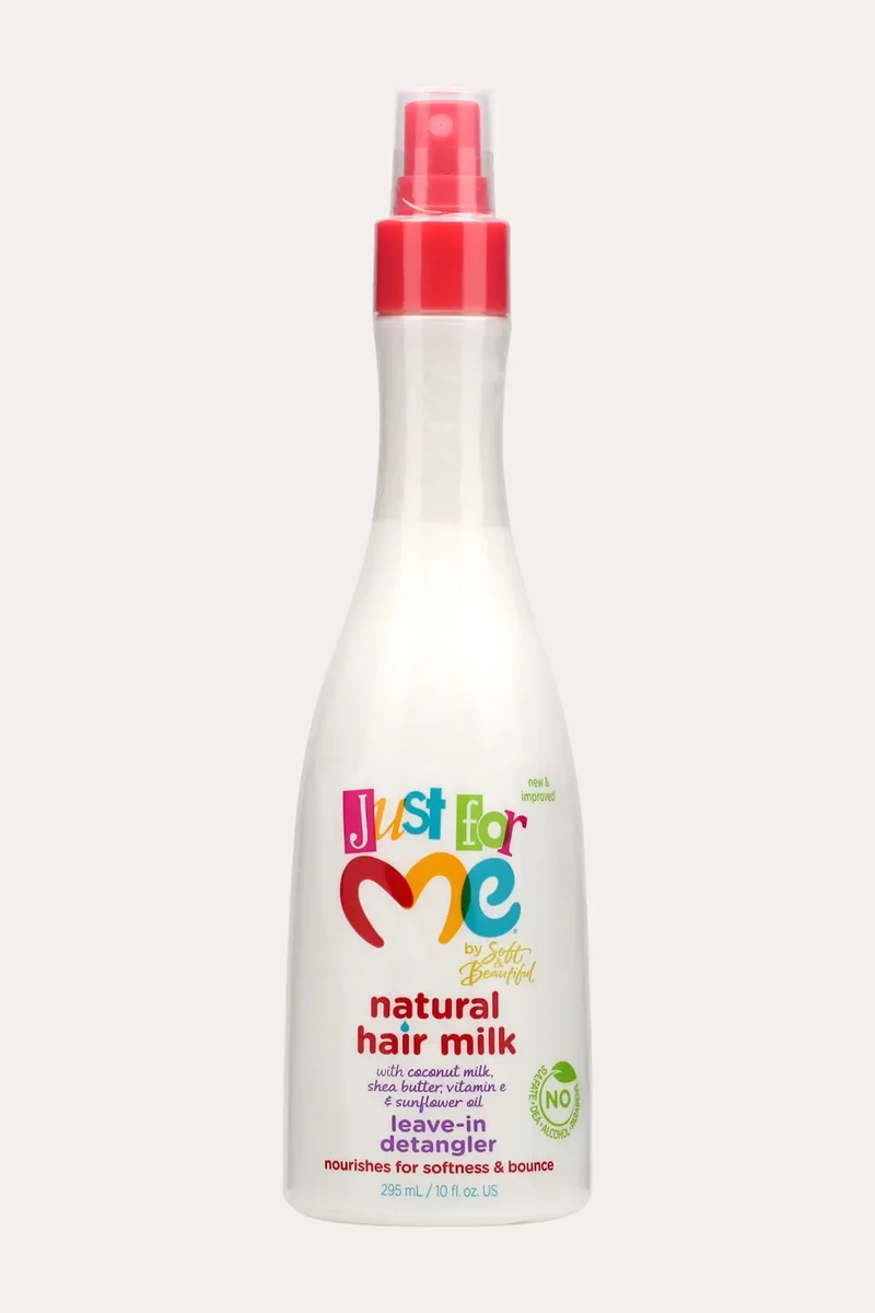 JUST FOR ME NATURAL HAIR MILK LEAVE-IN DETANGLER FOR KIDS 10oz