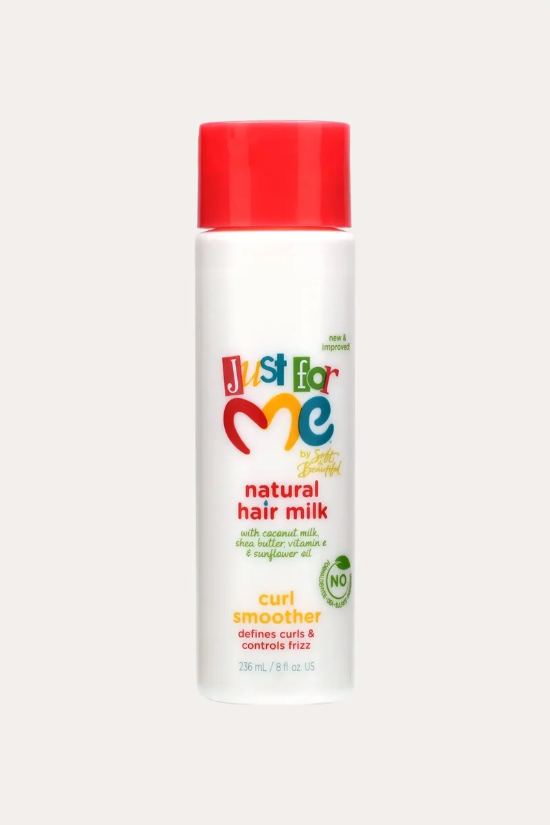 JUST FOR ME NATURAL HAIR MILK CURL SMOOTHER 8oz | CURL DEFINING FOR KIDS
