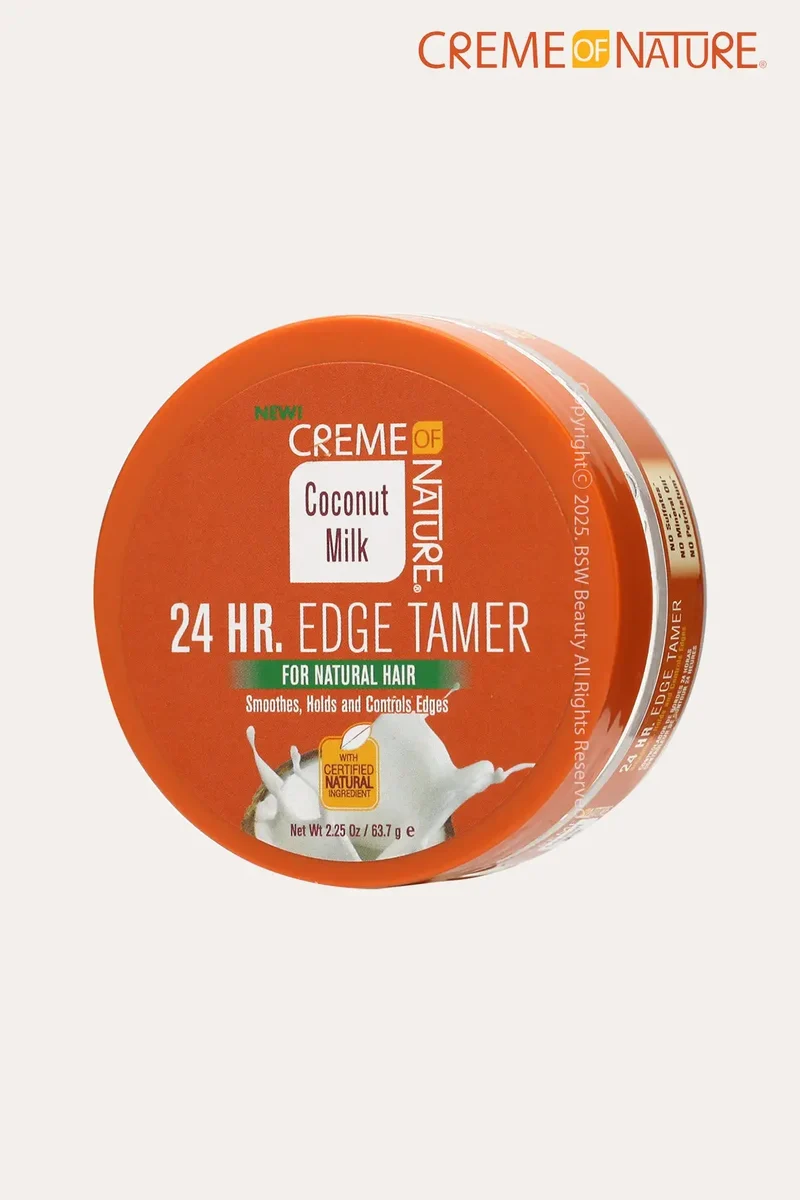 CREME OF NATURE COCONUT MILK 24 HOUR EDGE TAMER 2.25oz