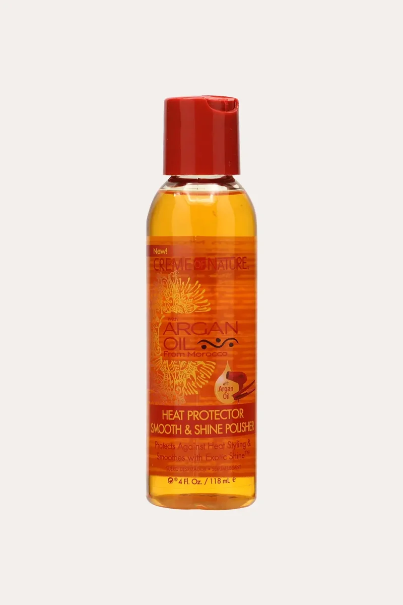 CREME OF NATURE HEAT DEFENSE SMOOTH & SHINE HAIR POLISHER 4oz