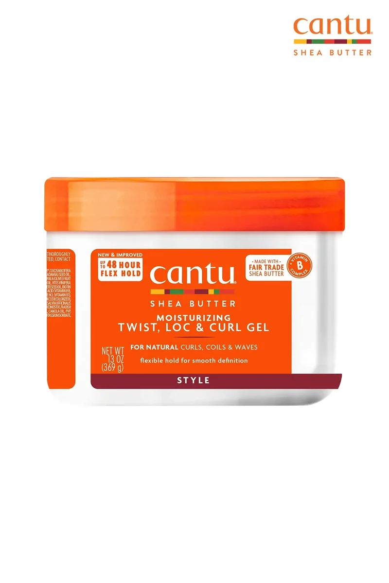CANTU FOR NATURAL HAIR MOISTURIZING TWIST, LOCK & CURL GEL 13oz