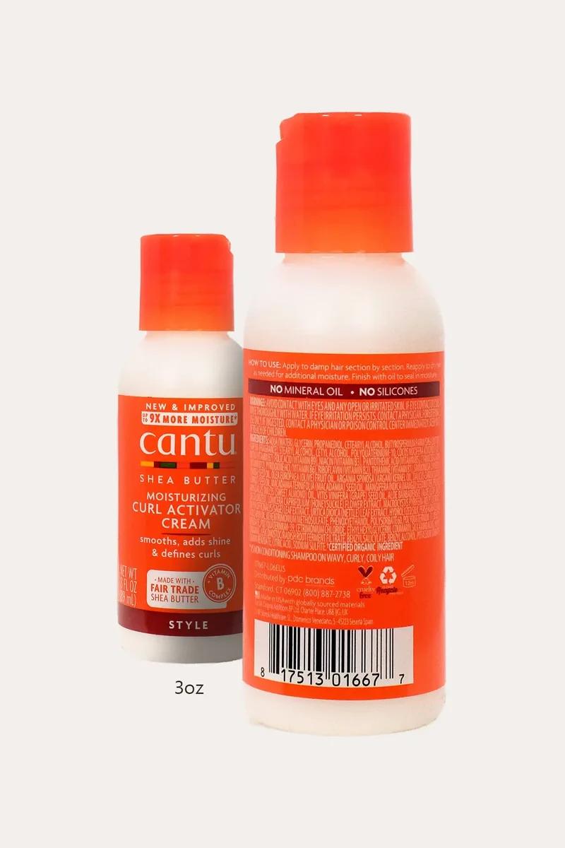 CANTU FOR NATURAL HAIR MOISTURIZING CURL ACTIVATOR CREAM