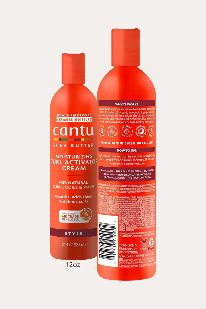 CANTU FOR NATURAL HAIR MOISTURIZING CURL ACTIVATOR CREAM