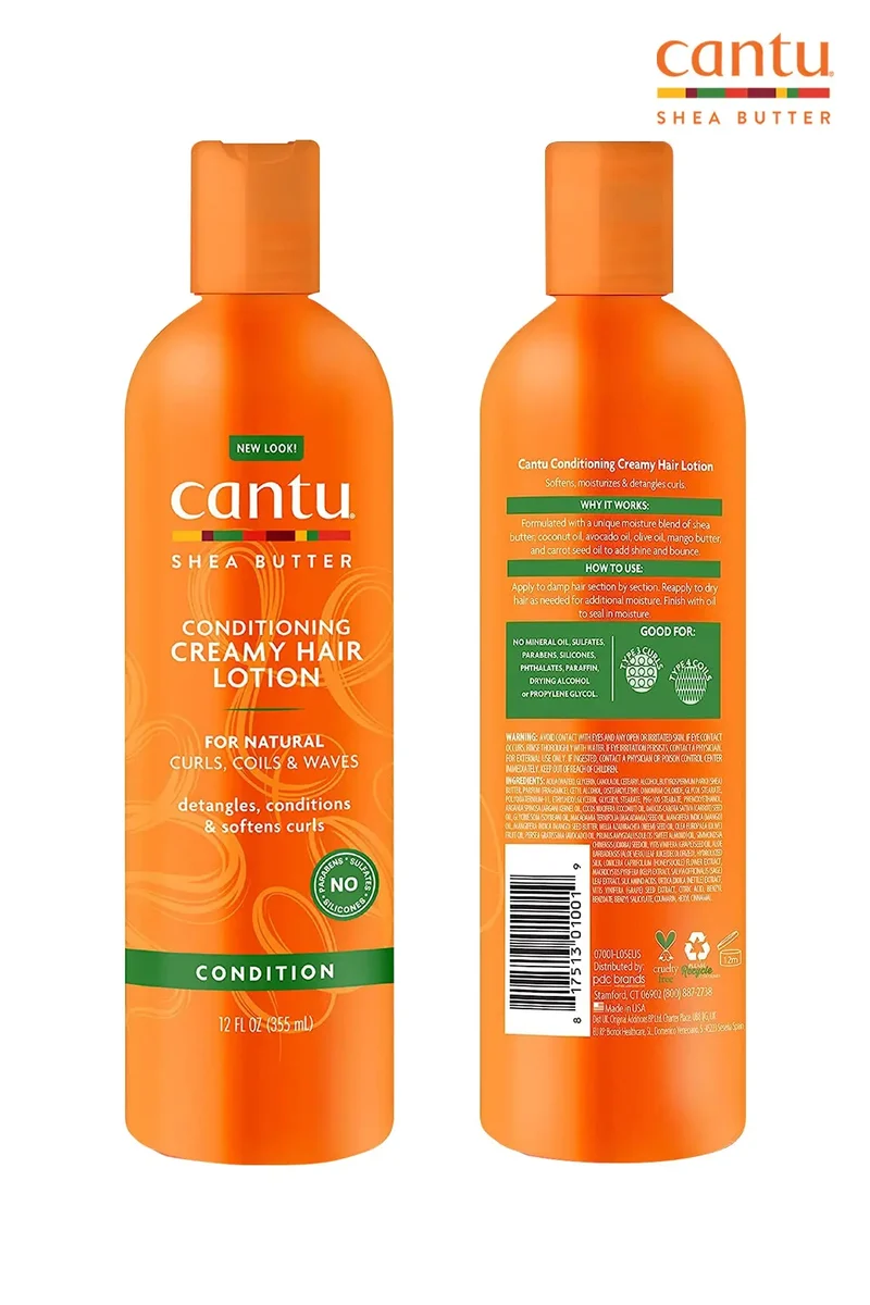 CANTU FOR NATURAL HAIR CONDITIONING CREAMY HAIR LOTION 12oz
