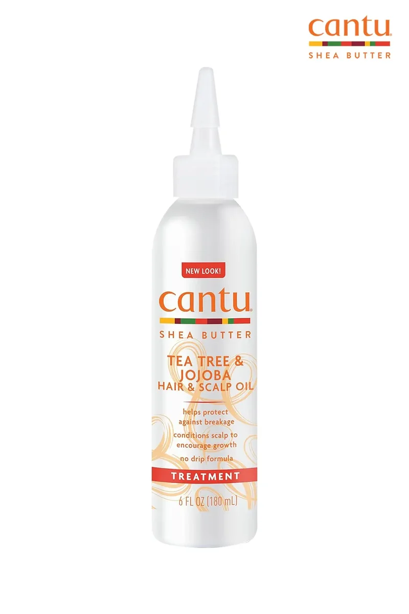 CANTU SHEA BUTTER TEA TREE & JOJOBA HAIR & SCALP OIL 6oz