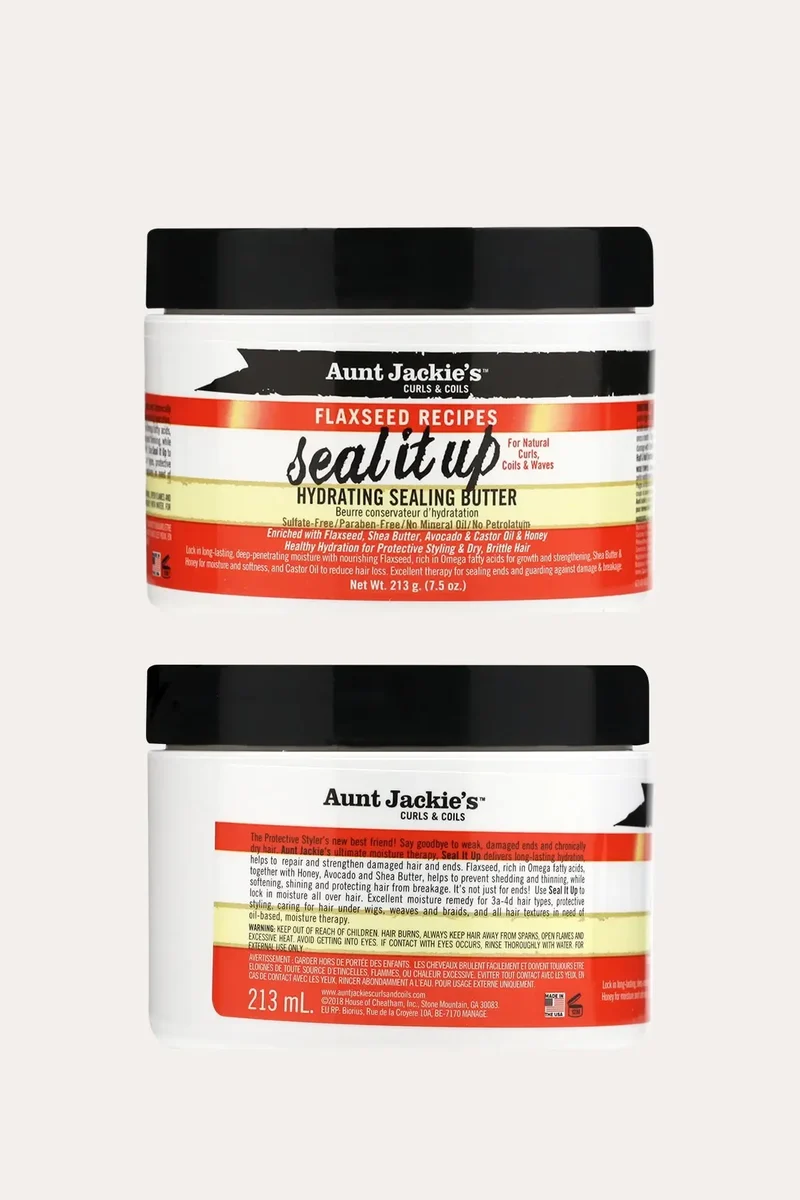 AUNT JACKIES SEAL IT UP HYDRATING SEALING BUTTER 7.5oz