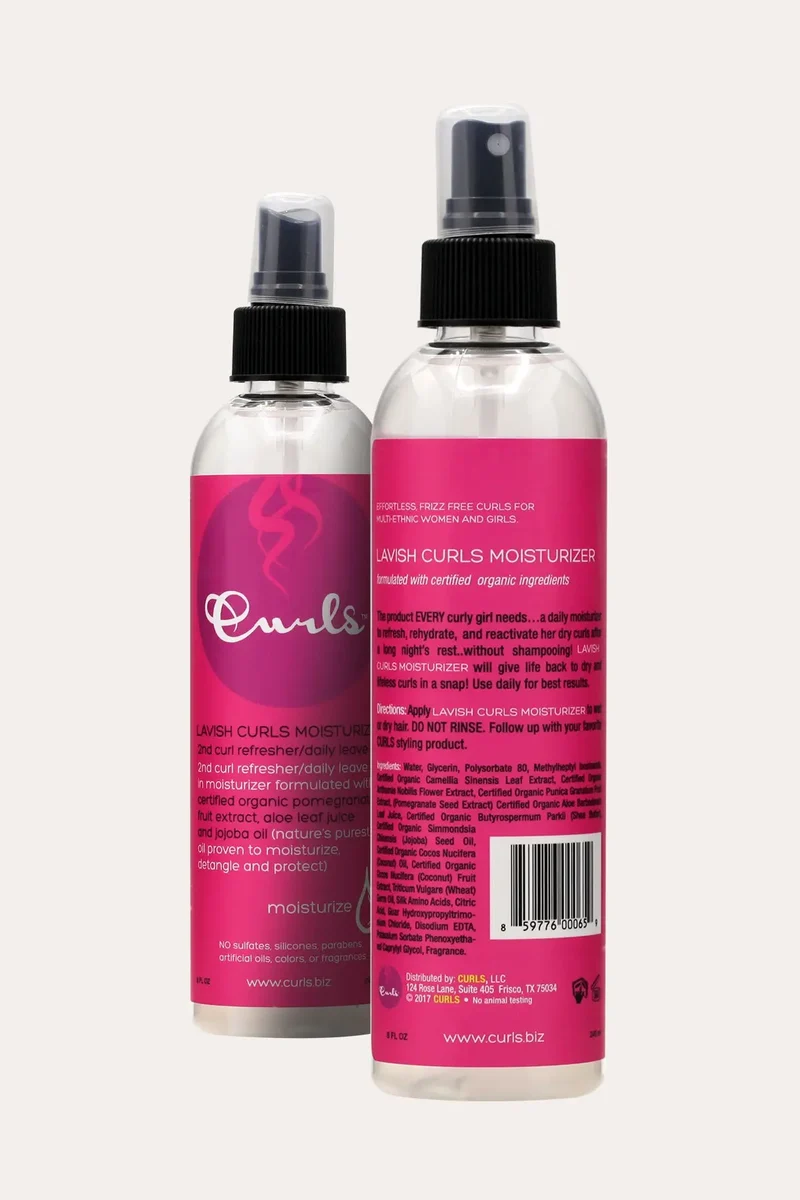 CURLS LAVISH CURLS MOISTURIZER 8oz