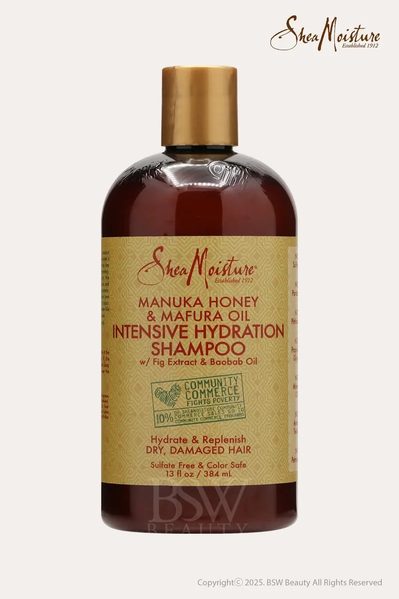 SHEA MOISTURE MANUKA HONEY INTENSIVE HYDRATION SHAMPOO 13oz
