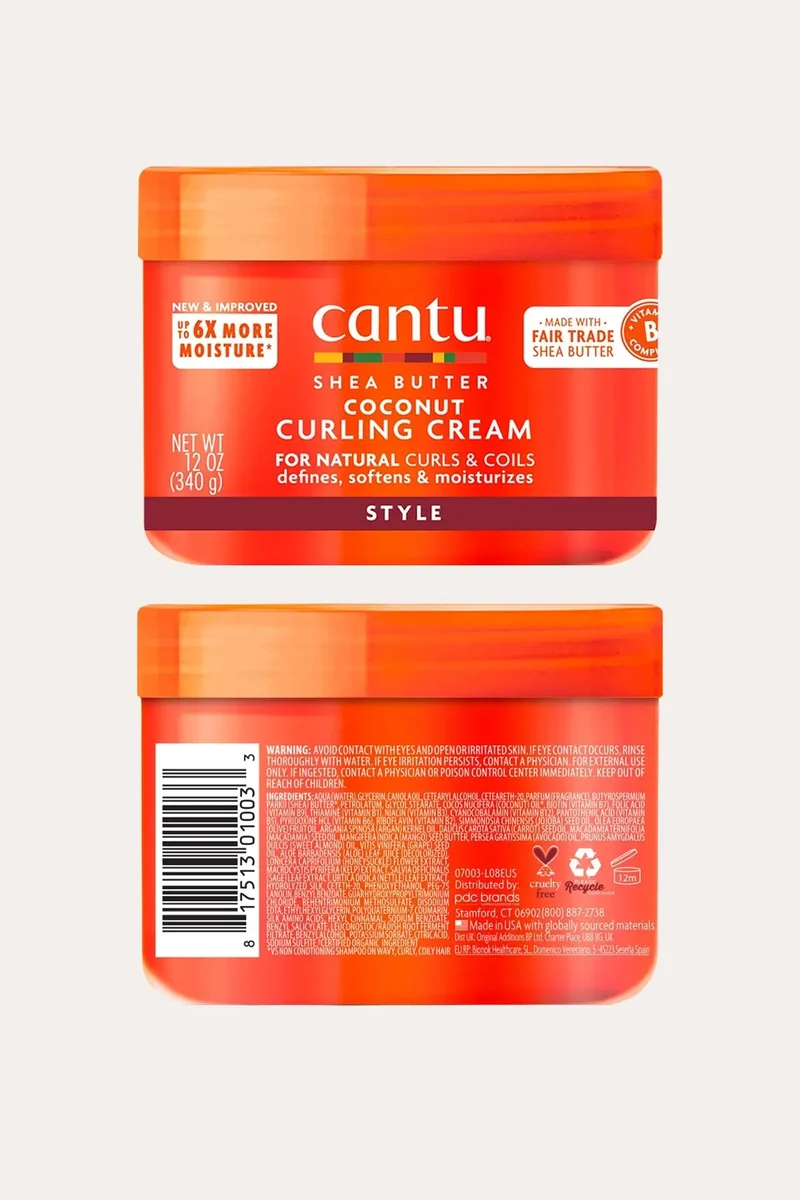 CANTU FOR NATURAL HAIR COCONUT CURLING CREAM