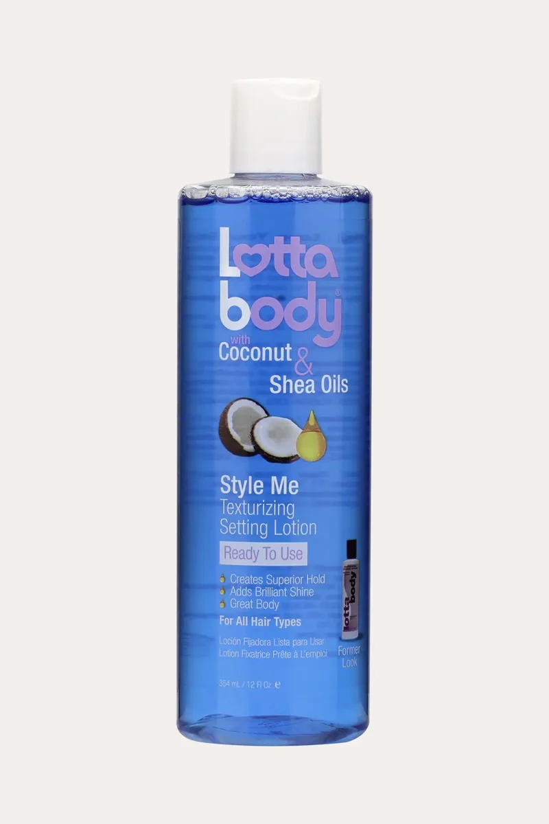 LOTTABODY COCONUT & SHEA OILS STYLE ME TEXTURIZING SETTING LOTION 12oz