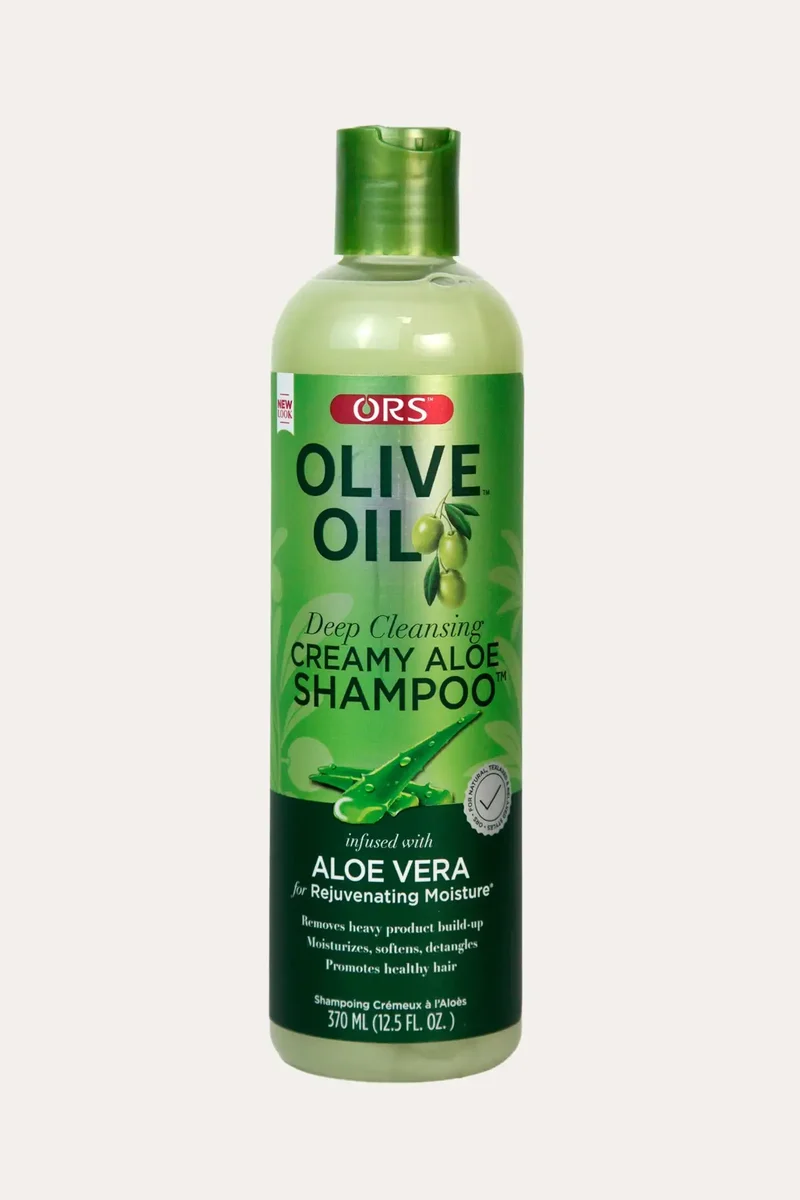 ORS OLIVE OIL MOISTURE RESTORE CREAMY ALOE SHAMPOO