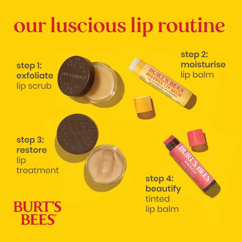 Burt's Bees Red Dahlia Tinted Lip Balm