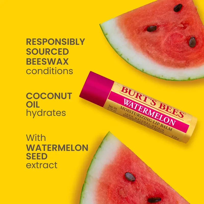Burt's Bees Freshly Picked Lip Balm Four Pack