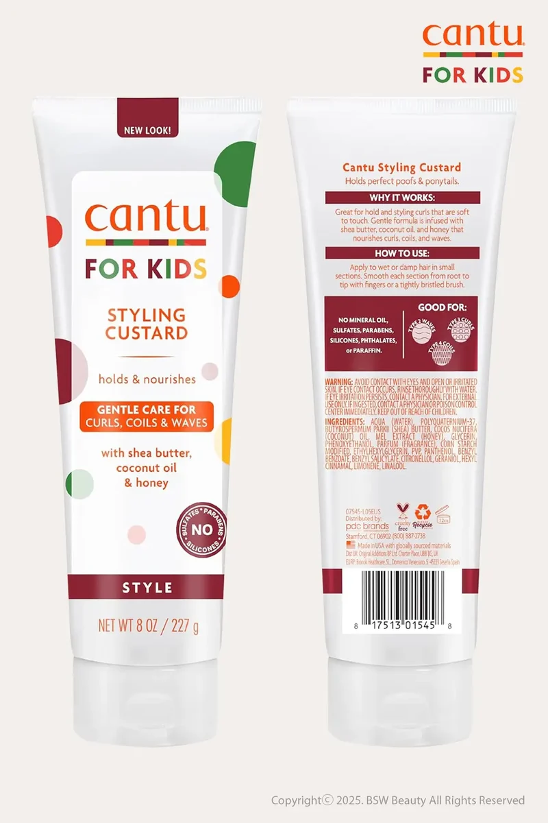 CANTU CARE FOR KIDS STYLING CUSTARD 8oz