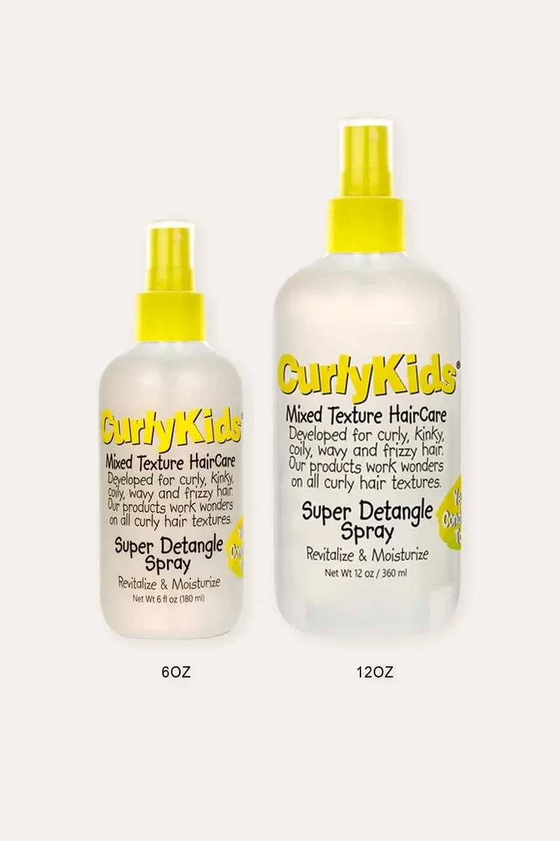 CURLY KIDS SUPER DETANGLING SPRAY 6oz