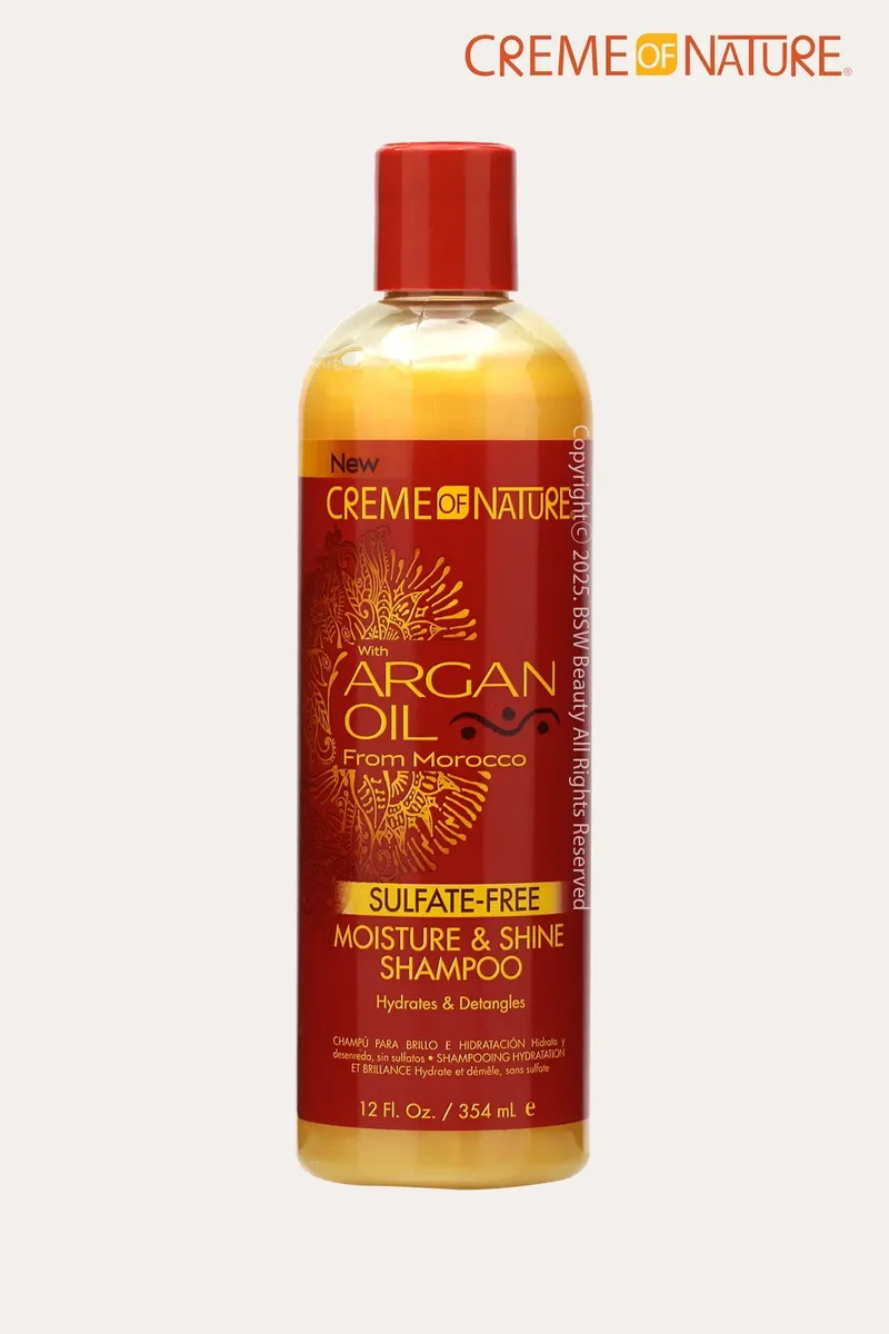 CREME OF NATURE ARGAN OIL MOISTURE & SHINE SHAMPOO