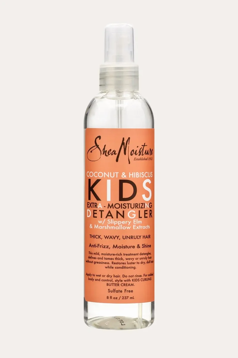 SHEA MOISTURE KIDS COCONUT & HIBISCUS EXTRA-MOISTURIZING HAIR DETANGLER 8oz