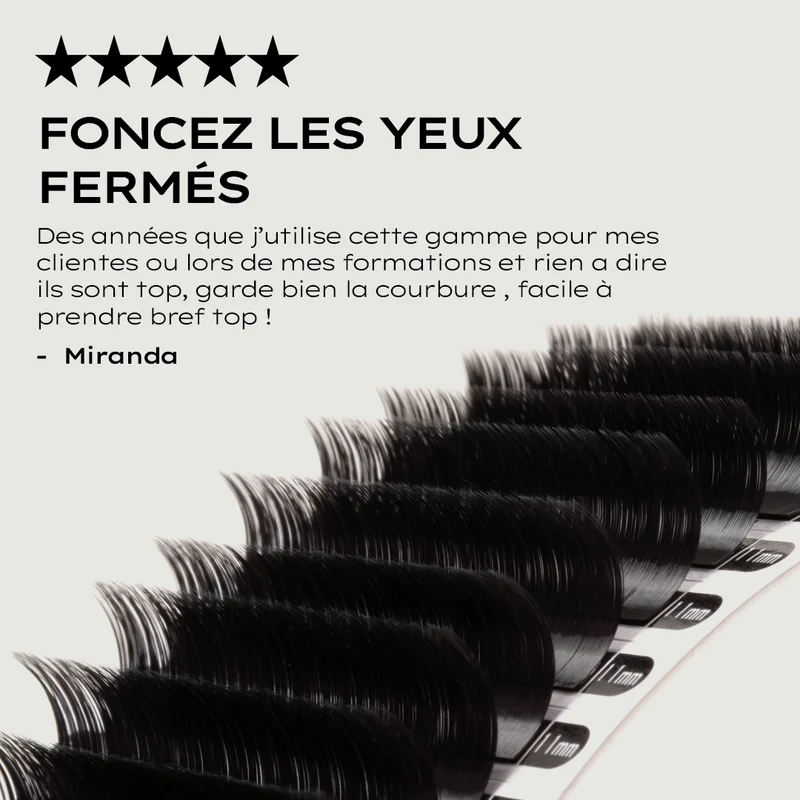 EXTENSIONS DE CILS VOLUME MAYFAIR 0.07