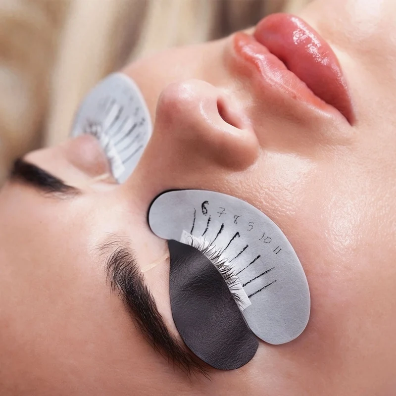 Patchs Black Bio-Gel pour Extensions de Cils (10 Traitements)