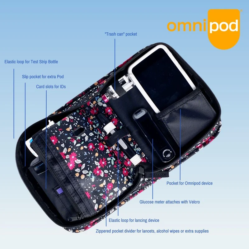 Portefeuille Omnipod de Sugar Medical : Flore