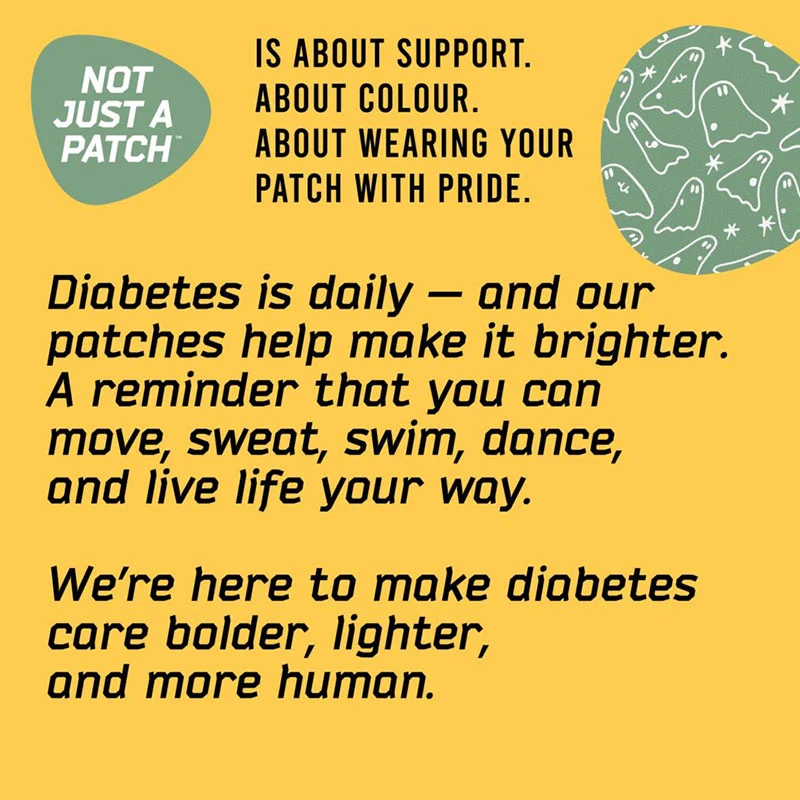 Not Just a Patch : Patchs adhésifs Thrivabetic Air pour Dexcom G7 et Freestyle Libre 3 : Mode fantôme pour le diabète de type 1 - Lot de 10