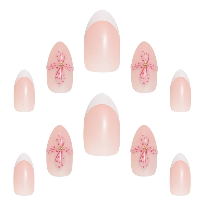 Elegant Touch Gel Finish Nails - Orchid Bloom