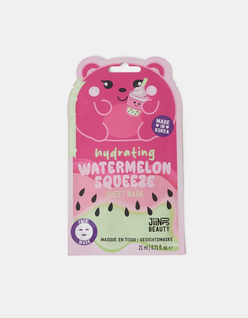 JiinJu Watermelon Squeeze Sheet Mask