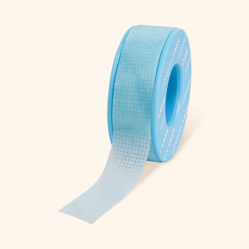 Ruban adhésif médical respirant bleu pour cils
