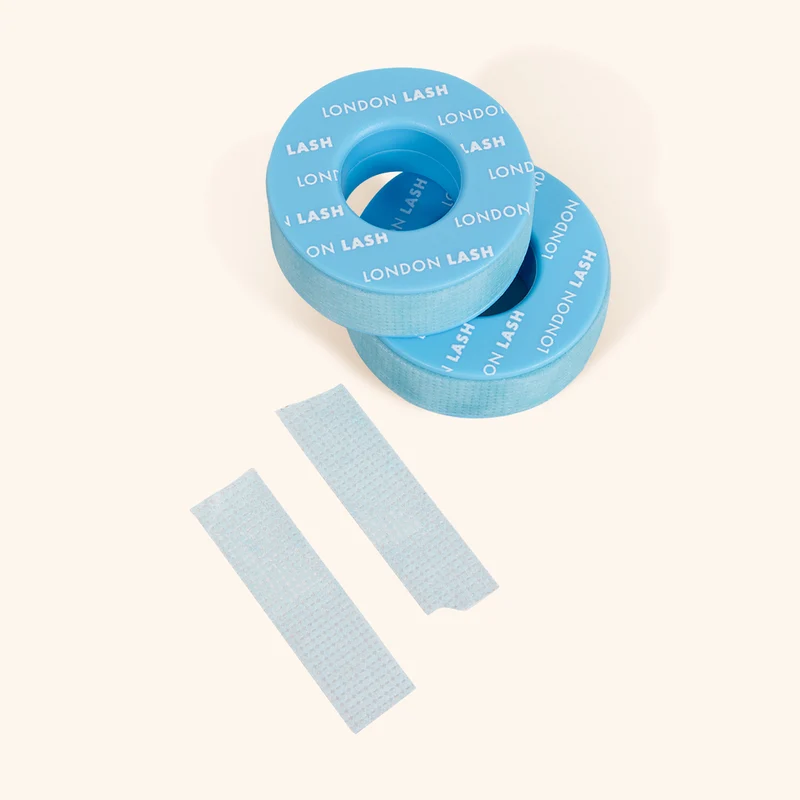 Ruban adhésif médical respirant bleu pour cils