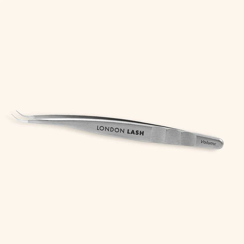 Pince à extensions de cils classique et volume à petite pointe courbée
