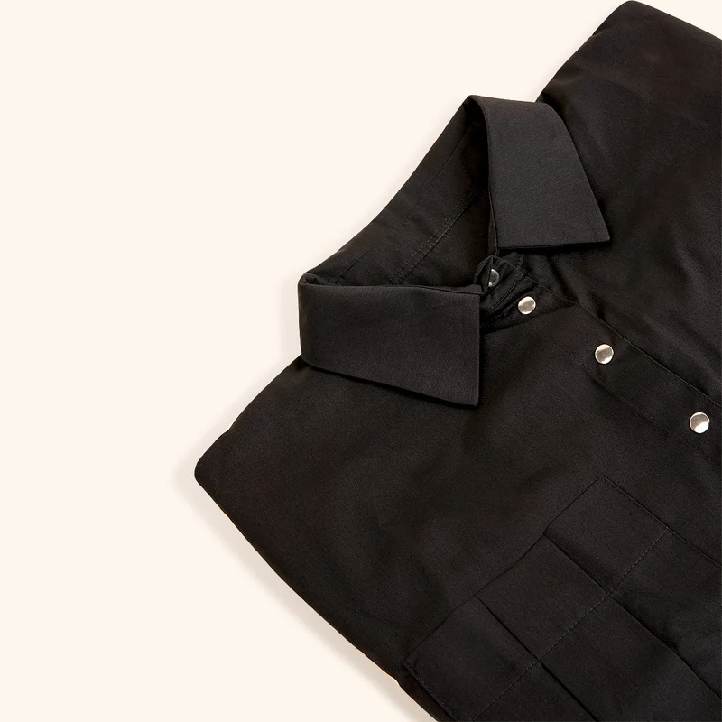 Tunique de style chemise London Lash