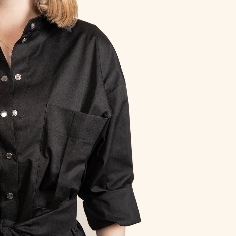 Tunique de style chemise London Lash