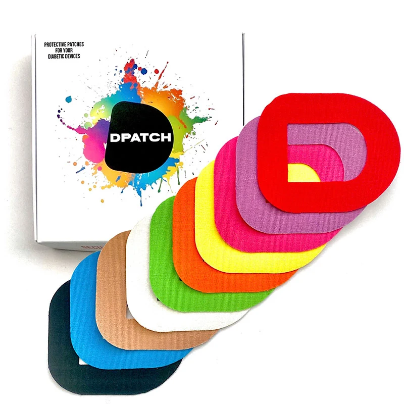 Patchs adhésifs Omnipod D Patch : Coton - Paquet de 10