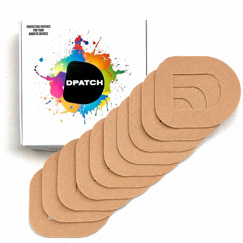 Patchs adhésifs Omnipod D Patch : Coton - Paquet de 10