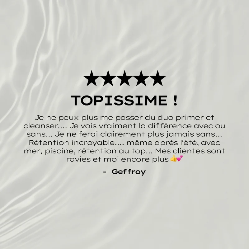 NETTOYANT À CILS POUR PRÉTRAITEMENT