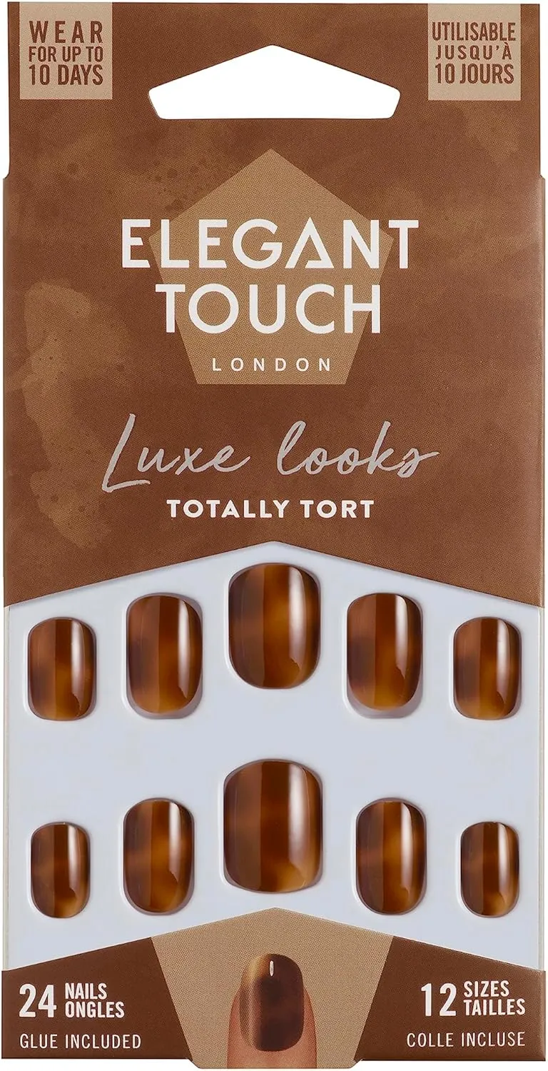 Elegant Touch Luxe Looks Nails Totally Tort