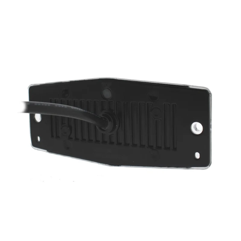 Lampe LED double brûleur extra-plate avec lentille ambrée