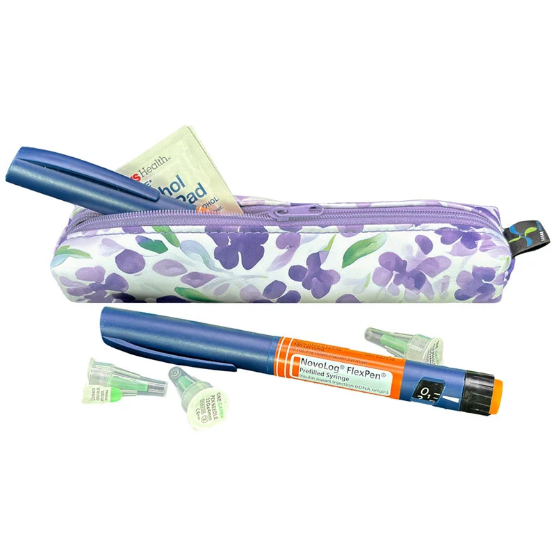 Étui pour stylo injecteur MedMate GLP-1 de Sugar Medical : Tessa Floral