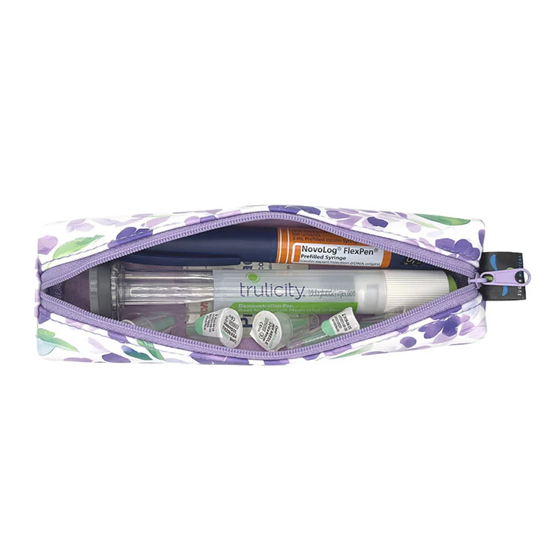 Étui pour stylo injecteur MedMate GLP-1 de Sugar Medical : Tessa Floral