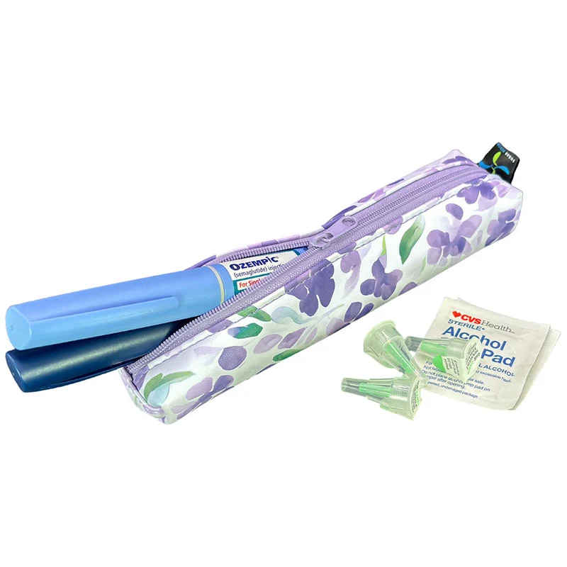 Étui pour stylo injecteur MedMate GLP-1 de Sugar Medical : Tessa Floral